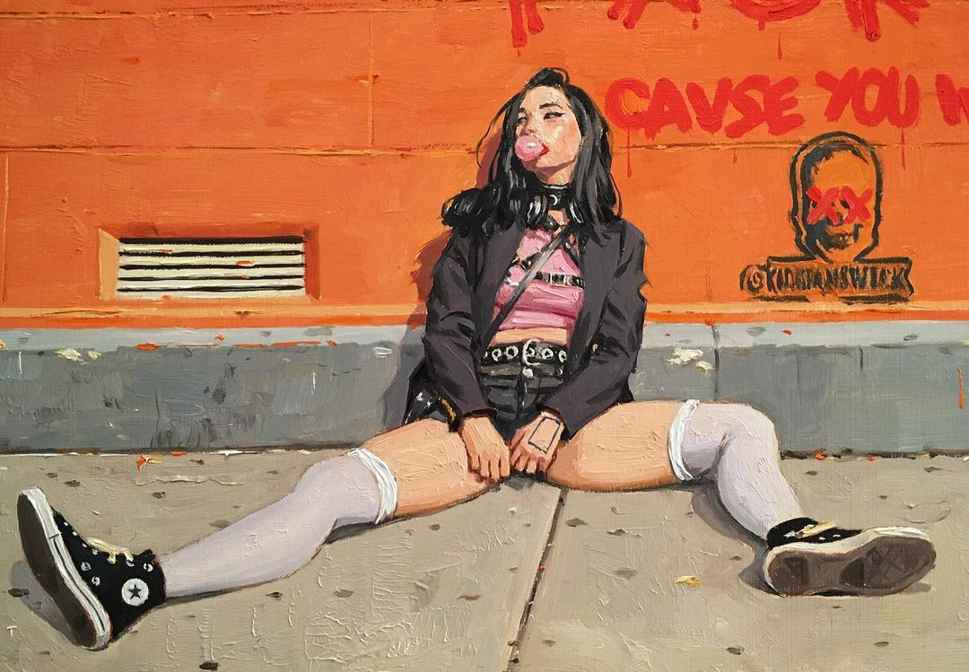 "City Life": The Superb Contemporary Oil Paintings of Vincent Giarrano - Vimarsana News