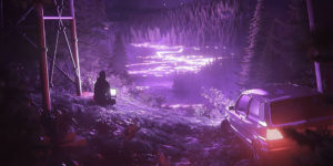 Retric Dreams: The Superb Synthwave Inspired Artworks in Dark Neon by Maximilian Auer