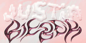 The Liquid Typography by Alex Valentina