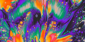 Magic Carpet Ride: The Psychedelic Abstract Graphics by Alycia Rainaud