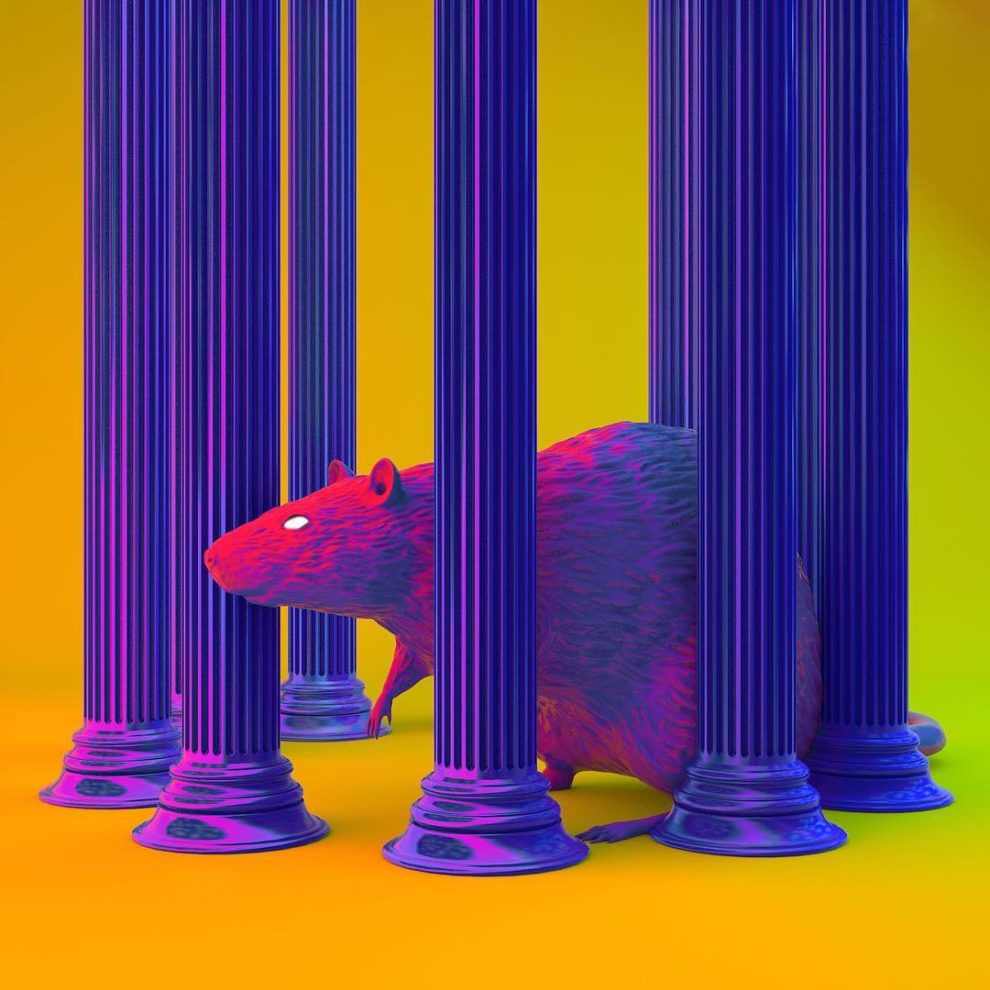 “PRXCVRIXTS C3LL”: The Superb Abstract 3D Transformations by Jack Las ...