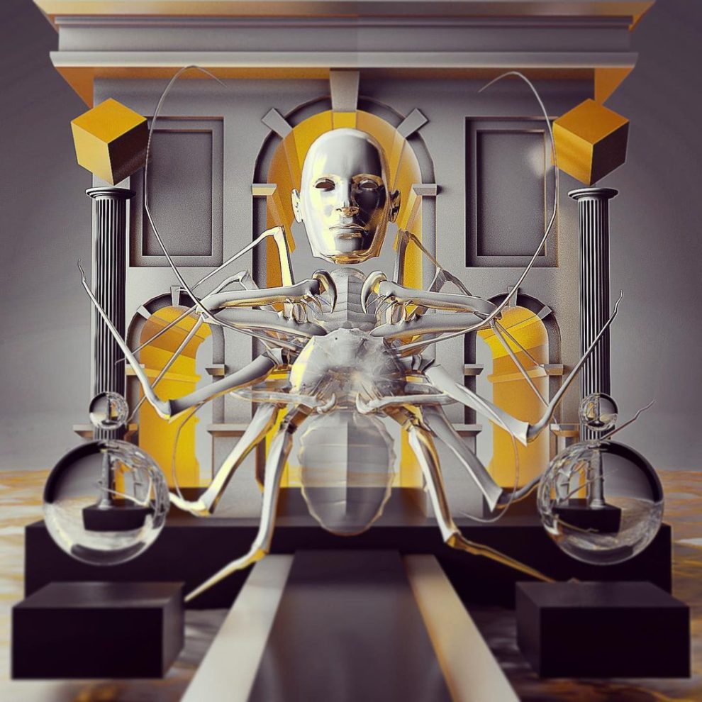 “PRXCVRIXTS C3LL”: The Superb Abstract 3D Transformations by Jack Las ...