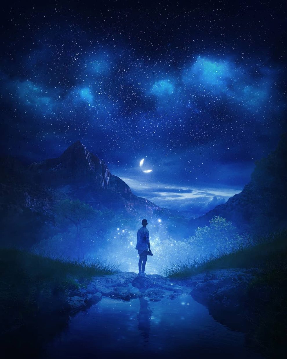 “Serenity of The Night”: The Superb Dreamy and Surreal Digital Artworks ...