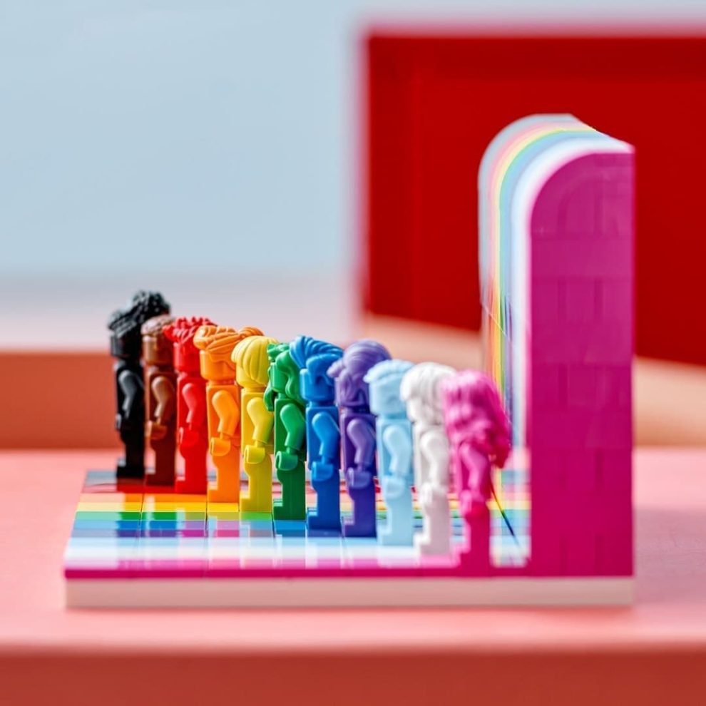 “Everyone is Awesome” Lego Launch FirstEver LGBTQThemed Set » Design