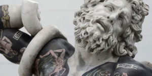 Italian Artist Proves Tattoos Look Good On More Than People’s Skin By Putting Them On His Sculptures