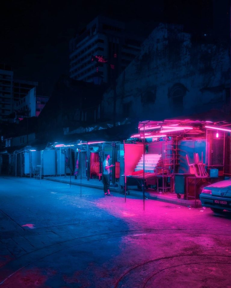 “Alleyways”: Malaysian Nights in Cyberpunk Aesthetics by Ying Chung ...