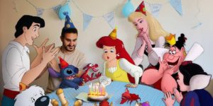Guy Edits Disney Characters Into His Photos And The Result Looks Like They’re Having A Blast