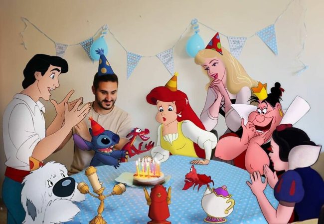 Artist Continues To Recreate Everyday Situations With Disney Characters 36 New Pics 60d96d909d632 880