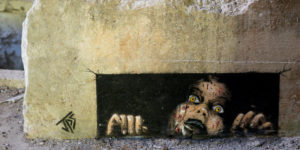Artist Duo Collaborated In Creating A Secret Thought-Provoking Art Exhibition