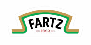 Artist Remixed Iconic Logos With The Word “Fart” As A Father’s Day Surprise For His Dad, A Former Sign Maker