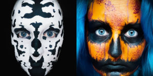 This Artist Uses Her Face As A Canvas