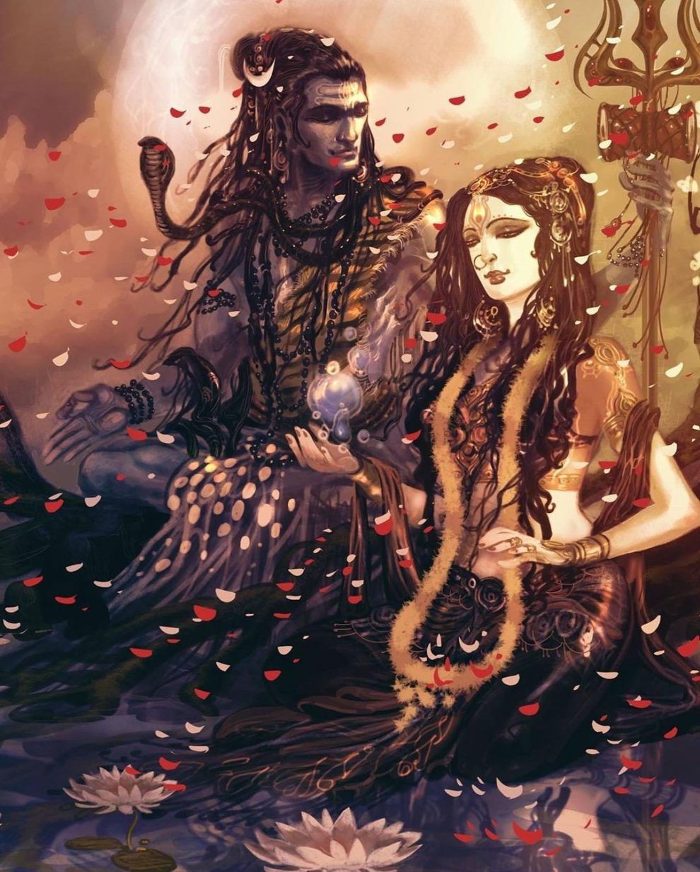 “Namaha”: The Mythologic India In Stunning Illustrations By Abhishek ...