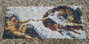 British Artist Justin Bateman Creates Intricate Art Using Pebbles