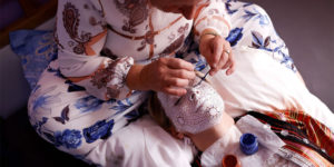 The Beauty Ceremony of the Traditional Kosovar Wedding Face Painting