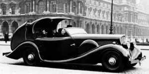1934 Peugeot 601 Eclipse, the First Automatic Retractable Hardtop for an Automobile