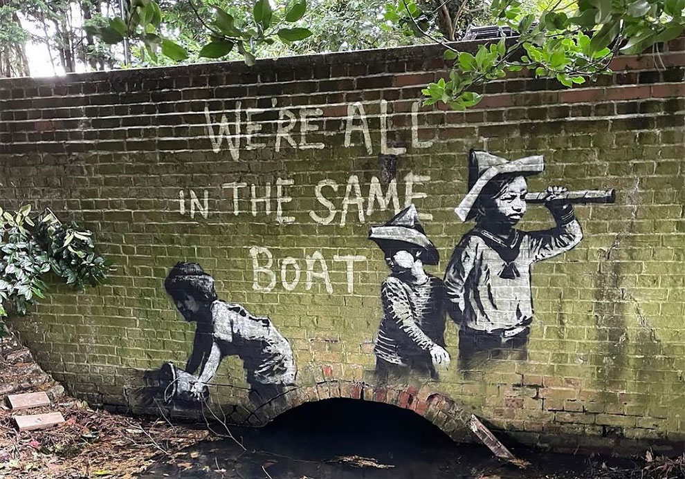 New Banksy Artworks Spotted in Gorleston, Great Yarmouth and Lowestoft ...