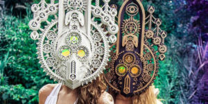 Fantastic 3D Laser Cut Meditative Visionary Art by Dan Schaub