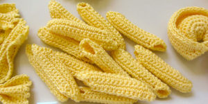 These Crocheted Pasta Dishes are Simply Delightful