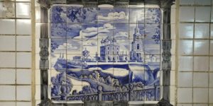Rare and Beautiful Soviet Murals Unexpectedly Found Behind Commercial Booths