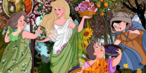 Artist Reimagines Disney Characters As Famous Classical Paintings And Pop Culture References