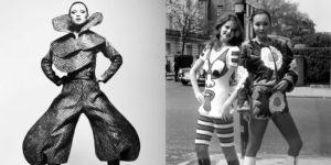 Creative Fashion Designs by Kansai Yamamoto in the Early 1970s