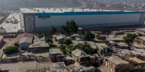 New Amazon Warehouse Facility in Tijuana Slum