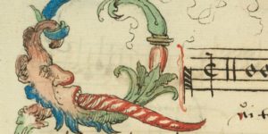 Weird And Wonderful Illustrated Letters From A 16th Century Songbook