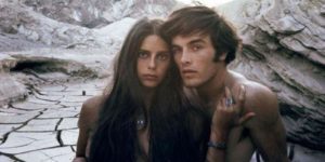 Photos of Mark Frechette and Daria Halprin During the Filming of ‘Zabriskie Point’, 1970