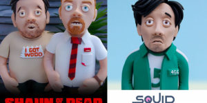 This Artist Makes Alternative Posters For Horror Films And TV Series In The Form Of Clay Sculptures