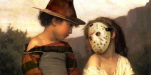 Artists Combine Classical Paintings And Halloween Pop Culture