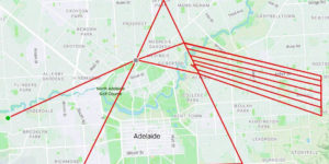 This Man Collects People’s Drawings Made On A Map By Walking, Running, Cycling, Or Driving