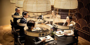 Tokyo Hotel Launches Futuristic Lantern Dining to Beat Coronavirus