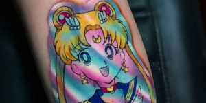 This Artist Creates Tattoos That Look Like Holographic Stickers