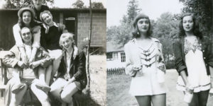 Candid Photographs of Canadian Teenage Girls in the 1940s