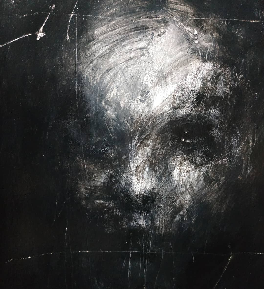 “Deathmask Divine”: The Superb Dark Paintings of Bahrull Marta » Design ...