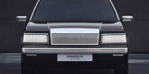 Hyundai Motor Pays Tribute to Original Grandeur Flagship Sedan with Heritage Series EV Resto-mod