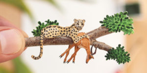 Artist Creates Paper Cutting Illustrations Of Wild Animals To Raise Awareness About Them