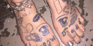 Jail Feet's Tattooed Feet