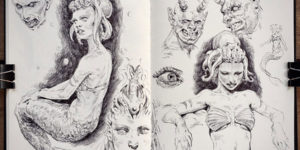 The Finesse of Evil: Superb Concept Art Works and Sketches by Dominik Derow
