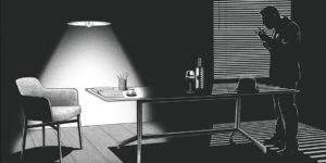 Furniture Given a Film Noir Makeover: Illustrations by Martin Reznik