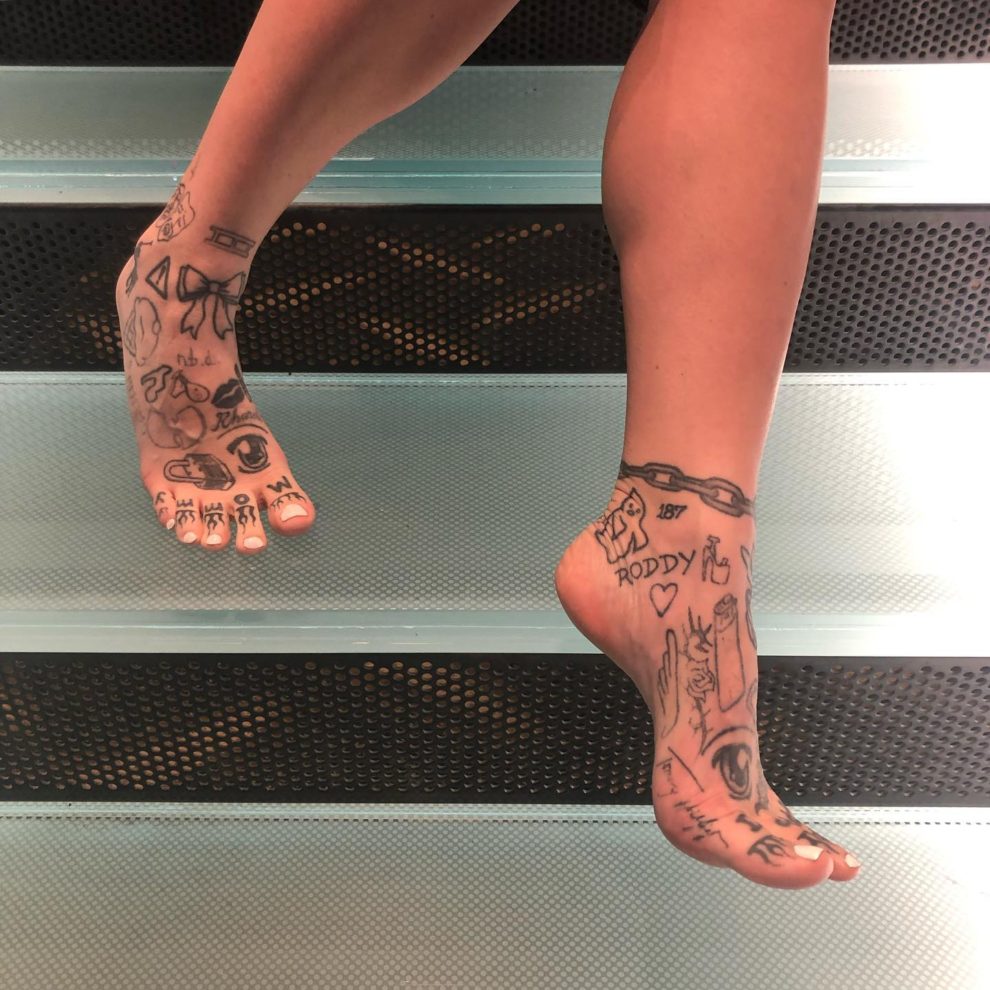 Feminine ornamental feet tattoos I did today | Gallery posted by Melly  TPTattoo | Lemon8