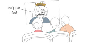 How To Look Smart In Zoom Meetings, an Illustrated Guide by Sarah Cooper