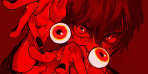 Artist Cosmo Draws Emotional Acid Portraits in Anime Style