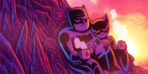 Tiny Superheroes in Superb Comic Art by Dan Hipp