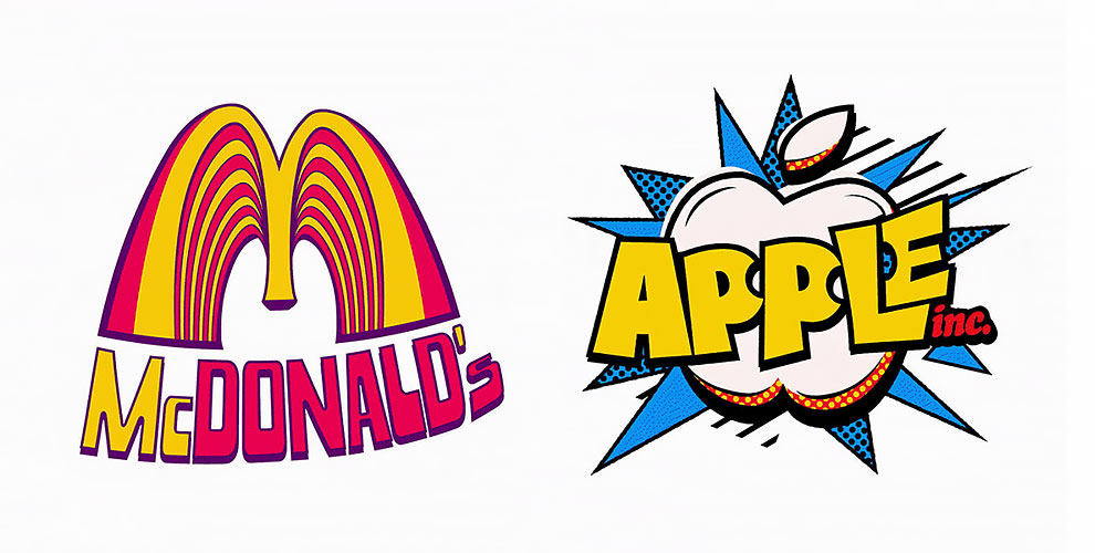 These Designers Remade Iconic Logos In Different Styles, And Here Are The Results - Vimarsana News