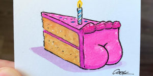 Butts on Things: Illustrator Brian Cook Draws Butts on Everything