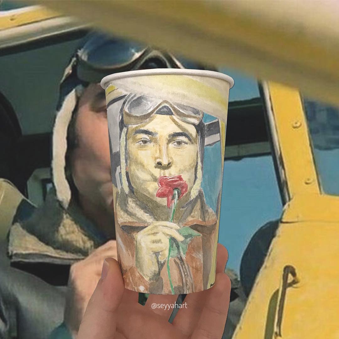 Artist Travels The World And Uses Paper Cups As His Canvas To Reflect ...