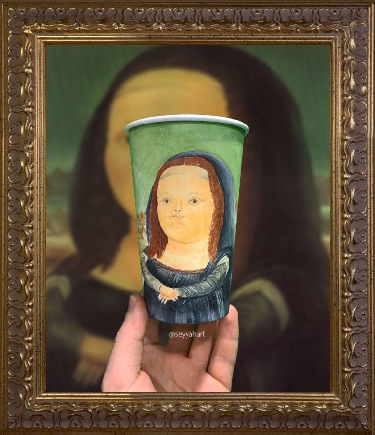 Artist Travels The World And Uses Paper Cups As His Canvas To Reflect ...