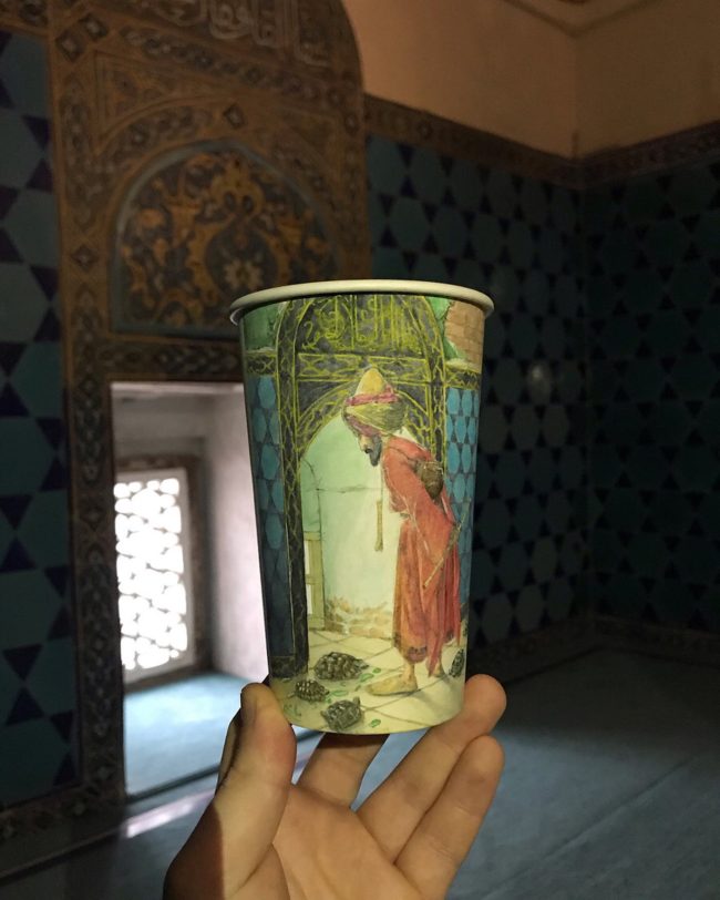 Artist Travels The World And Uses Paper Cups As His Canvas To Reflect ...