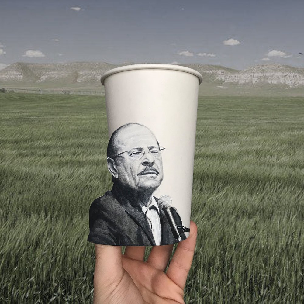 Artist Travels The World And Uses Paper Cups As His Canvas To Reflect ...